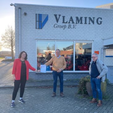 VVD op bezoek bij Henk Vlaming
